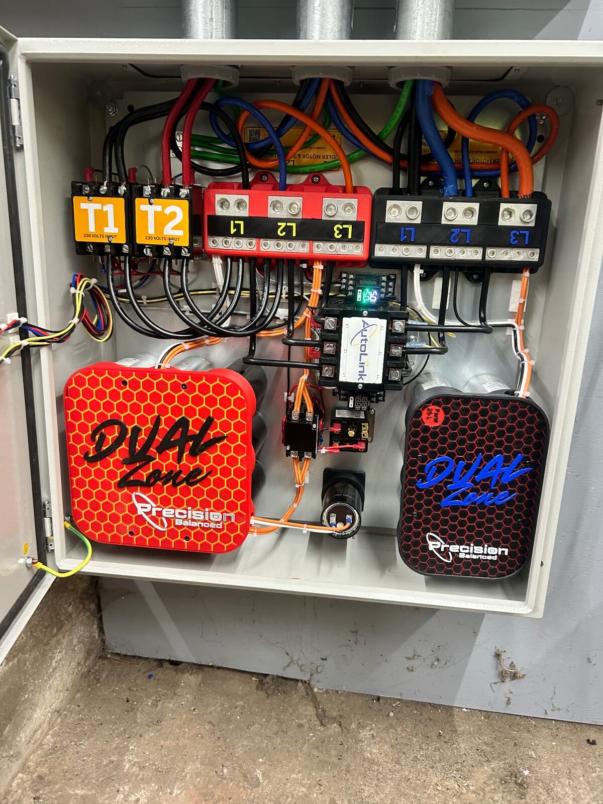 Machine Shop Electrical Fit-Out — Control panel installation